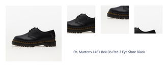 Dr. Martens 1461 Bex Ds Pltd 3 Eye Shoe Black 1