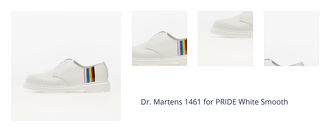 Dr. Martens 1461 for PRIDE White Smooth 1