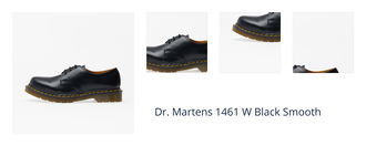 Dr. Martens 1461 W Black Smooth 1