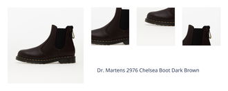 Dr. Martens 2976 Chelsea Boot Dark Brown 1