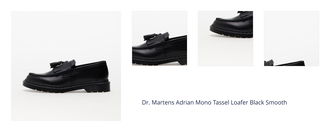 Dr. Martens Adrian Mono Tassel Loafer Black Smooth 1