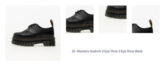 Dr. Martens Audrick 3-Eye Shoe 3 Eye Shoe Black 1