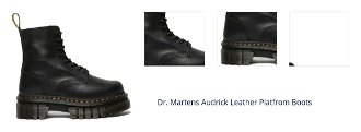 Dr. Martens Audrick Leather Platfrom Boots 1
