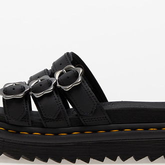 Dr. Martens Blaire Slide Flwr Slide Sandal Black 5