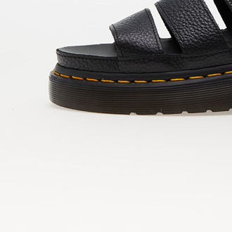 Dr. Martens Clarissa II Quad 3 Strap Sandal Black Milled Nappa 8