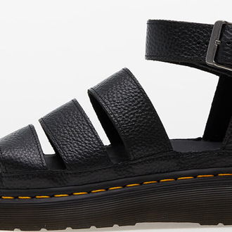 Dr. Martens Clarissa II Quad 3 Strap Sandal Black Milled Nappa 5