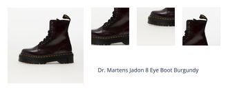 Dr. Martens Jadon 8 Eye Boot Burgundy 1