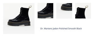 Dr. Martens Jadon Polished Smooth Black 1