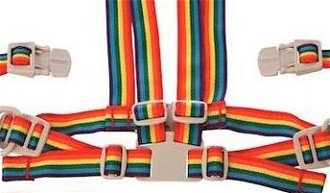 DREAMBABY Popruhy bezpečnostné Rainbow Colour 5