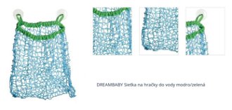 DREAMBABY Sieťka na hračky do vody modro/zelená 1