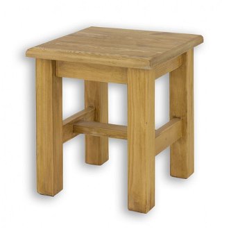 Drevená stolička / stolík sil 21 - k02 tmavá borovica 2