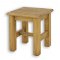 Drevená stolička / stolík sil 21 - k15 hnedá borovica