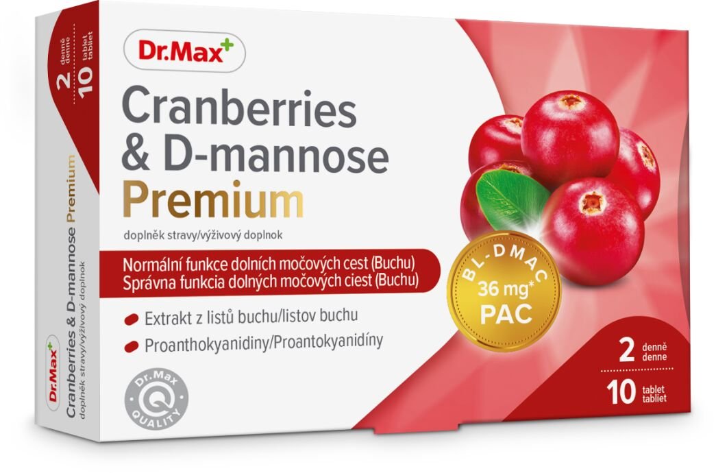 Dr.Max Cranberries & D-Mannose Premium