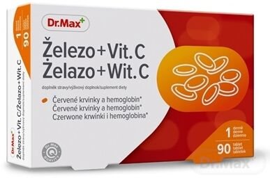 Dr.Max Železo + Vitamín C