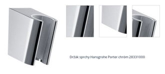 Držák sprchy Hansgrohe Porter chróm 28331000 1