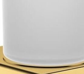 Držiak pohára a kefiek Hansgrohe AddStoris vrátane poháre vo farebnom prevedení lešteného zlata 41749990 5