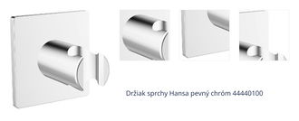 Držiak sprchy Hansa pevný chróm 44440100 1