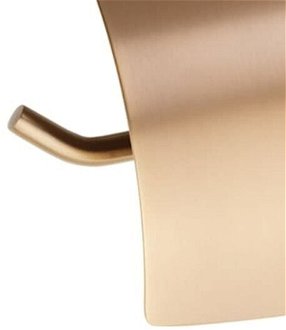 Držiak toaletného papiera Bemeta Amber s krytom vo farbe Coffe-Gold 155112012 8