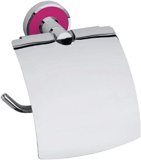 Držiak toaletného papiera Bemeta Trend-I chróm, růžová 104112018F