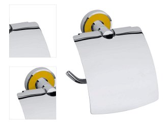 Držiak toaletného papiera Bemeta Trend-I chróm, žltá 104112018H 4