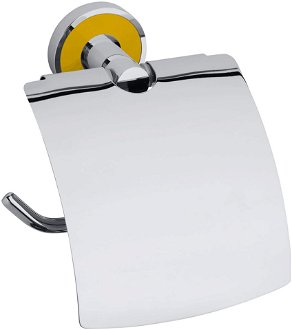 Držiak toaletného papiera Bemeta Trend-I chróm, žltá 104112018H 2