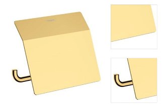 Držiak toaletného papiera Hansgrohe AddStoris vo farebnom prevedení lešteného zlata 41753990 3