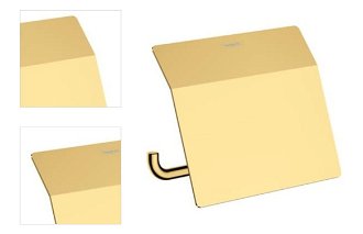 Držiak toaletného papiera Hansgrohe AddStoris vo farebnom prevedení lešteného zlata 41753990 4