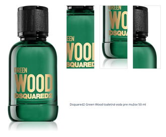 Dsquared2 Green Wood toaletná voda pre mužov 50 ml 1