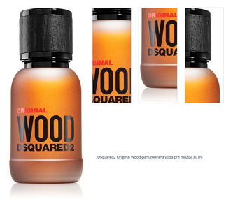 Dsquared2 Original Wood parfumovaná voda pre mužov 30 ml 1