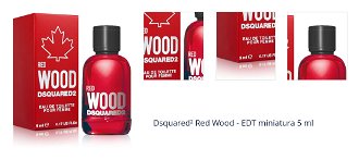 Dsquared² Red Wood - EDT miniatura 5 ml 1