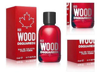 Dsquared² Red Wood - EDT miniatura 5 ml 3