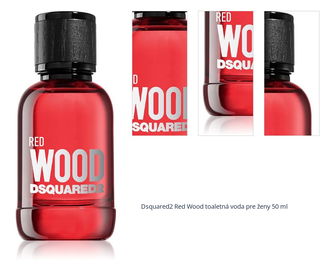 Dsquared2 Red Wood toaletná voda pre ženy 50 ml 1