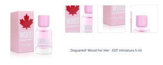 Dsquared² Wood For Her - EDT miniatura 5 ml 1