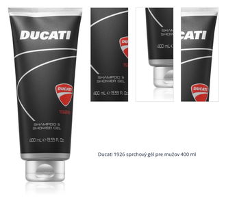 Ducati 1926 sprchový gél pre mužov 400 ml 1