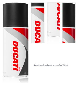 Ducati Ice dezodorant pre mužov 150 ml 1