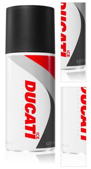 Ducati Ice dezodorant pre mužov 150 ml 3