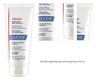 DUCRAY Argeal Šampón absorbujúci maz 200 ml 1