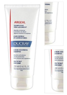 DUCRAY Argeal Šampón absorbujúci maz 200 ml 3