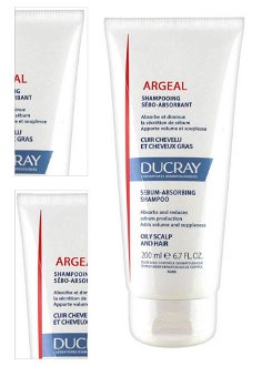 DUCRAY Argeal Šampón absorbujúci maz 200 ml 4