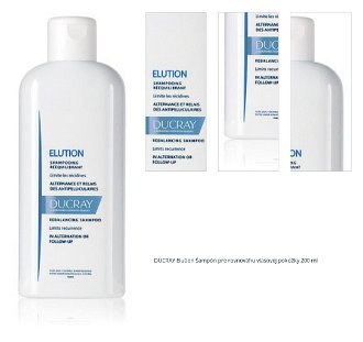 DUCRAY Elution Šampón pre rovnováhu vlasovej pokožky 200 ml 1