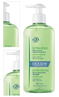 DUCRAY Extra-Doux veľmi jemný ochranný šampón pre časté umývanie 400 ml 4