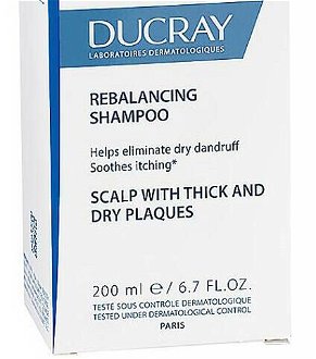 DUCRAY Kertyol P.S.O. Ošetrujúci šampón navracajúci rovnováhu vlasovej pokožke 200 ml 8