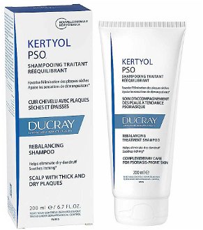 DUCRAY Kertyol P.S.O. Ošetrujúci šampón navracajúci rovnováhu vlasovej pokožke 200 ml 2