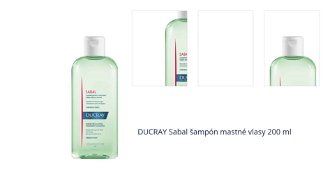 DUCRAY Sabal šampón mastné vlasy 200 ml 1