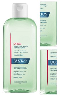 DUCRAY Sabal Šampon na mastné vlasy 200 ml 3