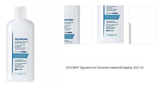 DUCRAY Squanorm šampón mastné lupiny 200 ml 1