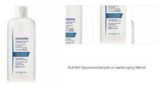DUCRAY Squanorm šampón na suché lupiny 200 ml 1