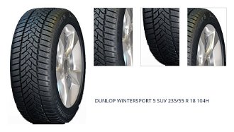 DUNLOP WINTERSPORT 5 SUV 235/55 R 18 104H 1