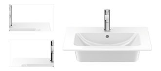 Duravit nábytkové umývadlo 630mm Me By Starck WG 23366300601 4