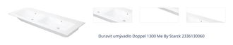 Duravit umývadlo Doppel 1300 Me By Starck 2336130060 1